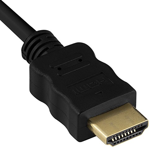 mumbi HDMI Kabel 1,5 Meter – 19pol. HDMI-Stecker>19pol, vergoldet, doppelte Abschirmung, 1080p 1.3b konform - 5