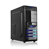 Fuente 500wt L-Link LEONIS - Caja ATX-Micro (USB 3.0) con fuente 500 W, color negro