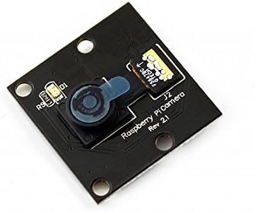 Venel RPI Camera (F)/Raspberry Pi Camera Module, Fisheye Lens, Supports Night Vision, , Wider Field of View, Comes With Infrared LED, 5 Megapixel Ov5647 Sensor