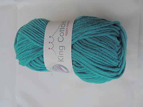 Gründl King Cotton Set, 10 x 50 G, + kostenlose Anleitung für eine Häkelmütze Farbe frei wählbar(Farben bitte per Nachricht mitteilen) - 7