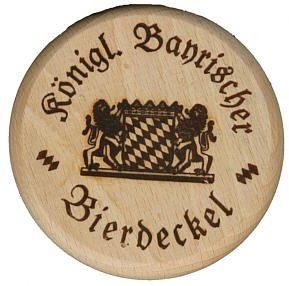 Bierdeckel königlich bayrisch Ø 10cm