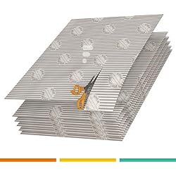 kit 1 an - lot de 6 filtres anti grasse pour hotte - taille 47 * 57 à découper - indicateur de saturation - Fabrication 100% Française (Anti Graisse)