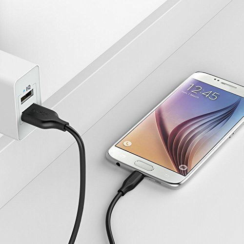 Anker PowerLine Micro USB Kabel [3-Pack] 0.9m Ladekabel, einer Lebensdauer von 10,000+ Biegungen fÃ¼r Samsung, Nexus, LG, Motorola, Android Smartphones und weitere (Schwarz)