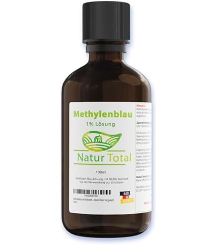 Bleu De Méthylène 1% - 100 Ml, Haute Pureté USP - Bouteille En Verre, Usage Laboratoire - Blue Life Power - 2