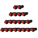 Produktbild Andux Zone Schalter SPST von der Giro Einschalten/Nahe Schalter-Knopf 12 mm 20 Stück ankg-03, rot