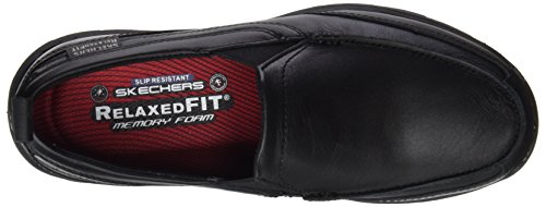 Skechers Hobbes 77005EC, Zapatos de Seguridad para Hombre, Negro (Bol), 43 EU - Skechers
