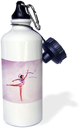 Sports Water Bottle Gift for Kids Girl Boy, Gymnastic Exercise Stainless Steel Water Bottle for School Office Travel 21oz