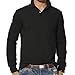 Produktbild BaZhaHei Mode für Männer Slim Langarm T-Shirt Top Bluse Plain Polo-Shirt Mode Einfarbig Revers Lange Ärmel Polo Hemd