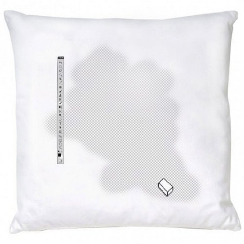 Preisvergleich Produktbild Stylotex Dekokissen Eraser - mit Füllung