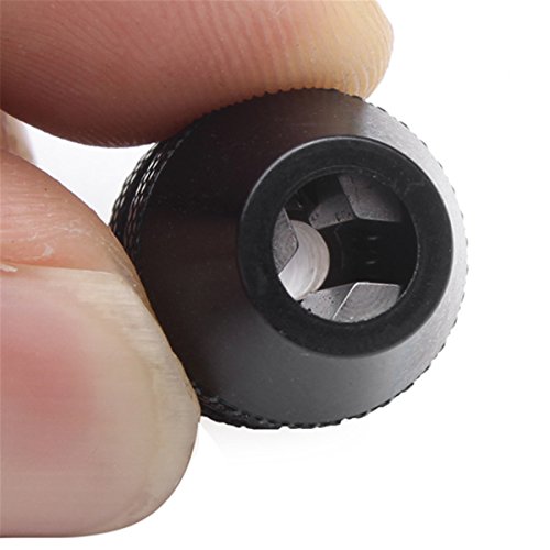 LESOLEIL 0.4-3.4mm Schnellspannbohrfutter Universal Electric Grinding Chuck für Dremel - 4