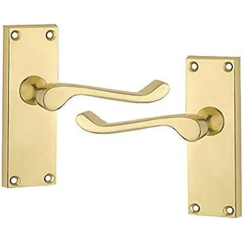 Amazon.co.uk brass door handles