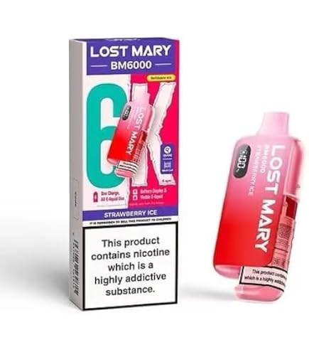 Lost Mary BM6000 prefilled pod kit, replaceable, Rechargeable, Reusable 6K  (pack of 1) (Snoow Tobaco): Amazon.co.uk: Health & Personal Care