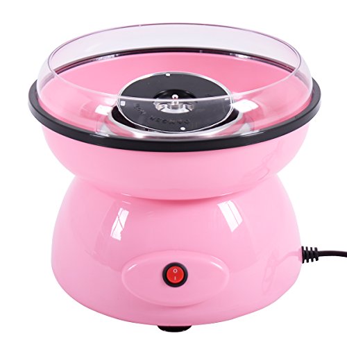 Zuckerwattemaschine Zuckerwattegerät für Zuhause Zuckerwatte Maschine 500W 3 Farben (Rosa) - 8