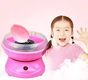 Jukkre Hard and Sugar Free Countertop Cotton Candy Maker, Electric Cotton Candy Maker, with Non-Slip Suction feet Base, one-Button Start, Homemade Sweets Party