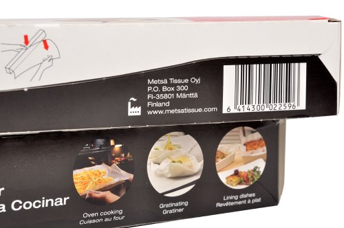 Saga Kochpergament, 38cm breit, auf der Rolle, 50 m - 5