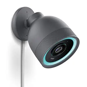 elago Google Nest Cam IQ Outdoor Security Camera Cover (Dark Grey) - Infrared LED Visible, Holes for Microphone/Speaker, Camouflage, Easy Installation, All-Weather Protective Skin, Ventilation