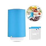 Fácil de usar: solo necesita presionar el botón para encenderlo o apagarlo. Y el sellado es simple, es conveniente y rápido comenzar con un solo botón, despedirse de la evacuación manual y aspirar rápidamente el exceso de aire.