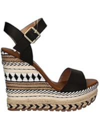 EXE E47009047001 Sandalias Altos Mujeres Negro 39