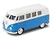 Produktbild Alsino VW Bulli Bus 1963 T1 Modellauto 12 cm Classical Bus 1:34 Modell Bully Welly , Variante wählen:56/0041 VW Bus T1 blau