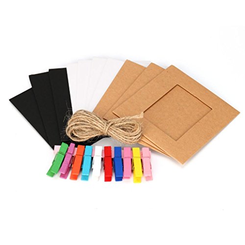 pochers 10pcs 3 inch Flim DIY pared de fotos de papel lbum de fotos para colgar cuerda pinzas Set reviews pochers 10pcs 3 inch Flim DIY pared de fotos de papel lbum de fotos para colgar cuerda pinzas Set