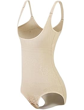 KSKshape Damen Shapewear Body Shaping Bodysuit Miederslip Postnatal Erholung Bauch Weg Taillenformer Figurformender