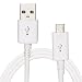 Produktbild Micro-USB-Kabel Powerline CAT6 mortymart metallisiert Stecker High Speed USB 2.0 A Stecker auf Micro-B-Sync und Ladekabel Micro USB Kabel für Android, Samsung, HTC, Sony und Mehr (Weiß)