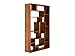 Produktbild massivum Bücherschrank Cube 120x198x35 cm Palisander braun gewachst