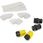 Karcher SC Serisi ile Uyumlu Aksesuar Seti - Mikrofiber Bez - Mini Fır&ccedil;a Seti