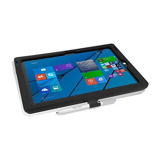 Incipio Capture Rugged Extrem Robuste Schutzhülle mit Abnehmbarer Drehbarer Handschlaufe für Microsoft Surface Pro 3 – Schwarz - 3