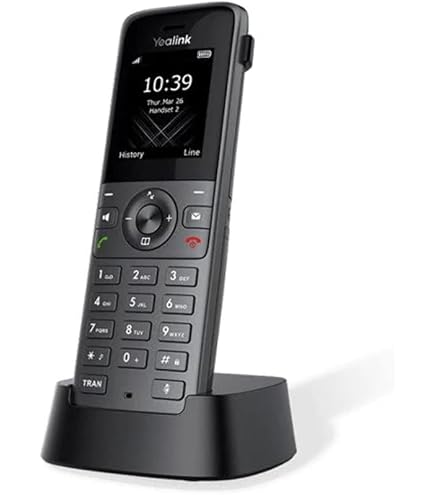 Yealink T31G IP-Telefon – 2 VoIP Konten, 2,3" Display, Dual Gigabit, PoE (Netzteil Nicht Enthalten)