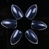 500 Pcs French Sharp Ending Full Cover Stiletto False Nail Tips
