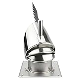 schornsteinaufsätze beton mit außenliegendem Lager Schornsteinaufsatz Rotowent Dragon mit Bodenplatte 150 mm