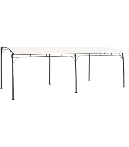 Gecheer Gazebo con Tende e Luci LED,Gazebo da Esterno,Gazebo Pergola