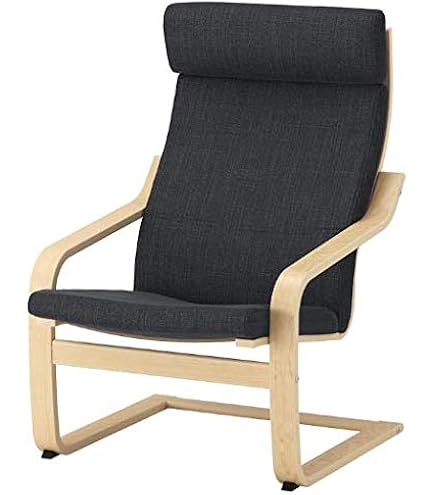 Ikea Poang Chair Armchair with Cushion, Cover and Frame : Amazon