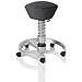 Produktbild aeris swopper AIR, Hi-Tec-Sitz - stone-grey | titan | Fußring mit Rollen