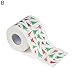Produktbild Everyday Weihnachts Santa Claus Deer Print WC-Rolle Papier Tissue Wohnzimmer Tisch Decor, Papier, 3, B