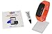 Produktbild Atlanta Fitness Tracker mit Herzfrequenz GPS Pulsmesser Blutdruck Sauerstoff Smartwatch Armband Uhr Orange 9700 inkl. Polywatch Polierpaste und Display Cleaner
