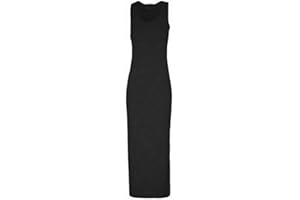 GENERIC ZEE Fashion Women Ladies Jersey Long Summer Vest Racer Muscle Back Maxi Dress Plus Size 8-26