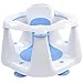 Infantastic Baby Bath Seat (Round Shape) Safety Swivel Baby Bath Ring Chair (White)
