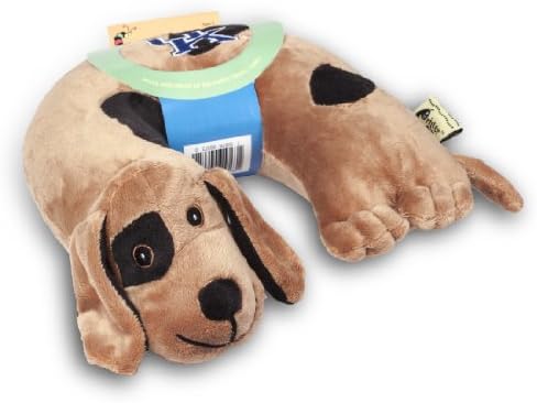 Critter Piller NCAA Kid's Travel Neck Pillow, Kentucky Wildcats Brown Dog