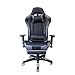 Produktbild HG® Bürodrehstuhl Gaming Stuhl Premium Komfort gepolsterte Armlehnen Racing Stuhl Belastbarkeit 200 kg Höhenverstellbar schwarz/grau