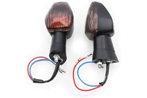 TANGSIYANG Intermitentes Moto Lámpara indicadora de luz de señal de giro, compatible For HONDA CB400SF CB600 900, compatible For HORNET RVT 1000R CBR 919 05-up 1300, accesorios for motocicleta, 2 uds. Intermiten