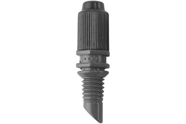 Gardena 136829 Micro-Asperseur 90° pour arrosage Goutte à Goutte, par 5, Noir
