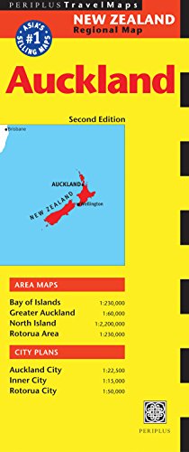 Auckland Travel Map livre