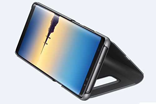 Samsung Note 8 Clear View Standing Cover - Funda Galaxy Note 8  Color Negro- Version espa  ola