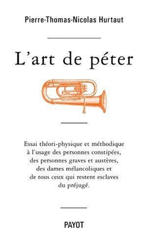 couverture de : L'art de p&eacute;ter