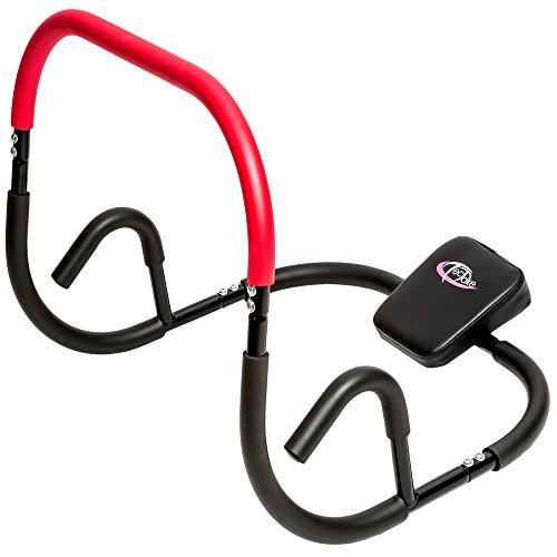 TecTake Bauchmuskeltrainer Fitnessgerät für Sit-Ups Rückentrainer