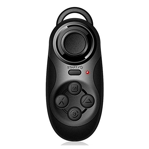 PTCM Mini Bluetooth senza fili regolatore del gioco per Smart Phone Gamepad Joystick per occhiali 3D VR, iPhone, Samsung, Tablet PC controller di gioco TV + cavo