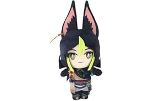 Hanaiette 1PC Genshin Plush pillow Genshin Impact Plush Stuffed Cosplay Costume Props for Game Fans (Tighnari)