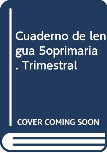 CUADERNO DE LENGUA 5ºPRIMARIA TRIMESTRAL
